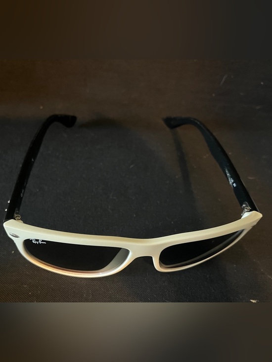 Ray-Ban Highstreet Sunglasses with Two Tone Black & White frame main image 3